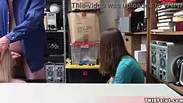 beautiful emma fucked by security guard