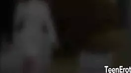 Exciting Beauty Alice Koks FILLS ALL HOLES with Stiff Cock