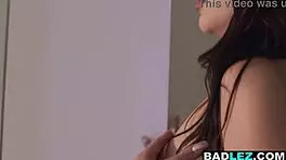 Big Ass Teen 18+ in Chastity Belt. Busty Lesbian Milf Takes Control and Rails Her Hard.