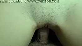 That tight teen pussy was hard to enter in homemade POV