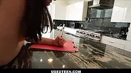 aria valencia gets freely used by her stepdad mike mancini 😈