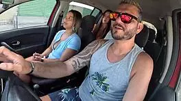 Ted Scores Hot Ride with Mari, Chell, and Candy Debby!