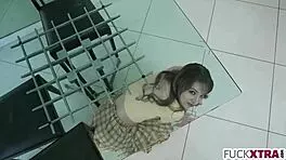 OH YEAH, POUND THAT TINY REBOUND GODDESS'S WET PUSSY HARDCORE!