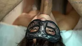 brunette asian woman performs oral acts with partner in 69 position