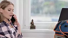 Repair girl Tiffany Tatum gets ass pounded by hung client in crazy scene