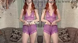 Scarlett Mae, you’re laughing and licking during this hot photoshoot!