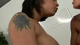 allison pierce and jazmine cashmere enjoy interracial domination punishment