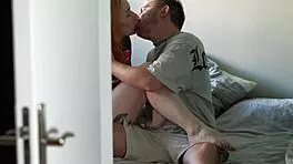 Hot Couple's Rough Quickie In Airbnb Captured On Pov