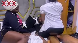 Fucking Big Ass Stepdaughter As Her Big Boobs Teen Friend Joins