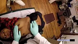 Dr Tampa Trains Corporate Slave Minnie Rose In Latex And Blowjob