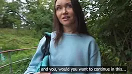 Fitness Milf Kristina Grace Gives Public Blowjob and Outdoor Sex.