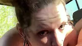 busty petite hooker fucked in public begs for facial