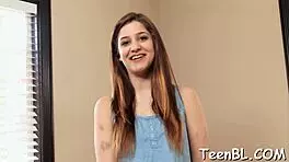 Chopper Rams Prodigious Teen 18+ Brunette Hotties Pie Hard