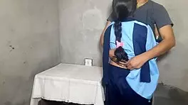 man, this virgin school girl’s first time with her teacher was intense doggystyle action, total hardcore vibe