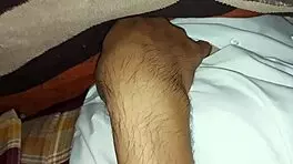 Innocent Stepdaughter Secretly Fucked By Perverted Stepfather At Night, Filled With Cum