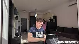 FUCK Big Pussy Hard in Doggy Style, Cum Inside