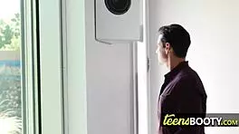 Suck my big cock now, master commands horny sarah