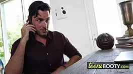 Suck my big cock now, master commands horny sarah