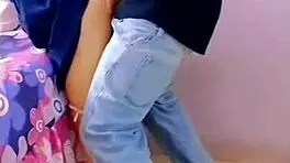 Neighbor's Wall Hole Leads To Her Hot Shaved Pussy. Outdoor sucking and creampie with cute Mexican school girls.