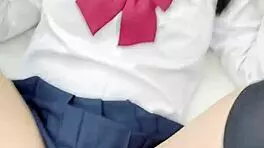 cute petite asian amateur student girl so horny for couple action