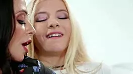 her stepmom is a bisexual amazon goddess with oral lesbian