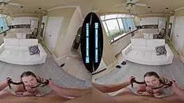 Curvy redhead babysitter convinces you to hire her.