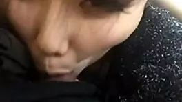 Hot Teen 18+ Pretty Chinese Girl Gives Intense Blowjob