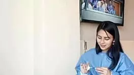 This Uniformed Latina Teen 18+ Gives an Unforgettable Blowjob in the Consultorio. I’ll Be Back for More of That Tight Grip!