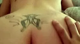 Fat Ass White Girl Rides Huge Cock with Style