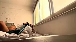 Man, my hermanastra is so jealous her hermano banged her amiga with those big natural tits.