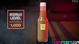 brunette babe shares assfucking in panties swap