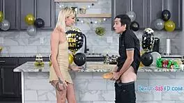 stepsis caught me with the multigrain loaf in the kitchen