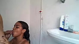 Hot Shower With Stepsister