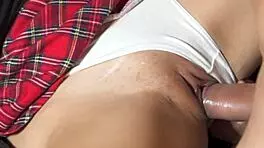 princess alice gets anal and huge cum facial.