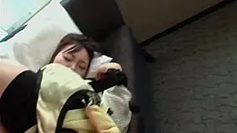 Finally alone, I fulfilled my fantasy with wife’s teen 18+ Japanese daughter.