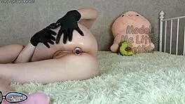 Sofa Weber Takes Big Cock In Anal For Hard Assfucking And Piss In Mouth