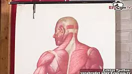 German Student Joins Amateur MMF Threesome At University