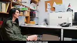 alex harper gets blackmailed and stripped at work