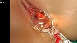 Euro Solo Masturbation by Sexy Blonde Natural Babe