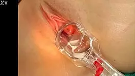 Euro Solo Masturbation by Sexy Blonde Natural Babe