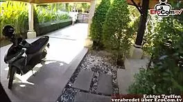 Skinny blonde teen 18+ gets pounded on holiday in POV style! 😍