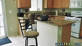 Latina Teen Tribbing With Babe