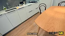 so, this russian college girl shows her natural body for debt4k deal. she even tries first anal!