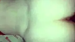 Essa branquinha moans loudly on my cock!