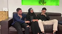 Aaliyah Yasin Experiences First Double Penetration In Hijab Threesome