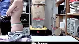 I Craved That Latina Teen Shoplifter Spreading Her Ass for Bail