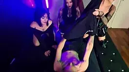 College Janitor Gets Sucked by Me and Friends Until He Cums