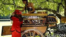 Young Legal Age Teens Explore Lesbian Pleasures Together