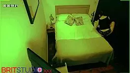 voyeur couple fucking in air bnb, what are they up to?