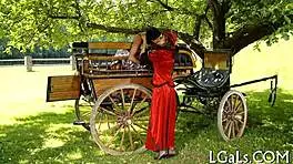 Young Legal Age Teens Explore Lesbian Pleasures Together